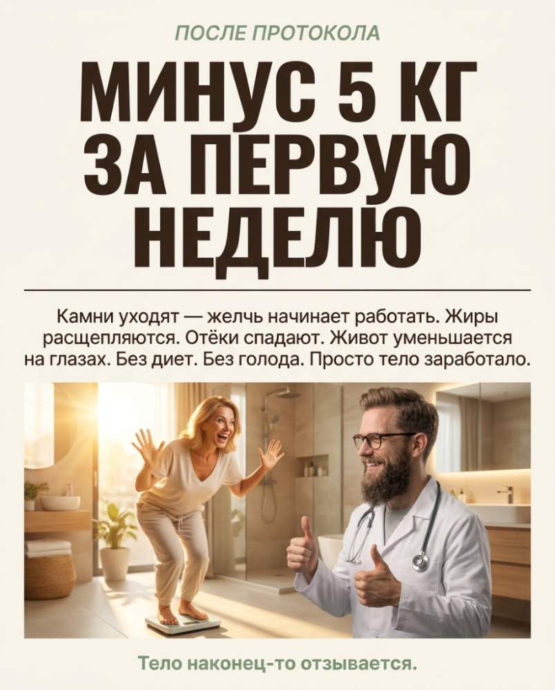 Минус 5 кг