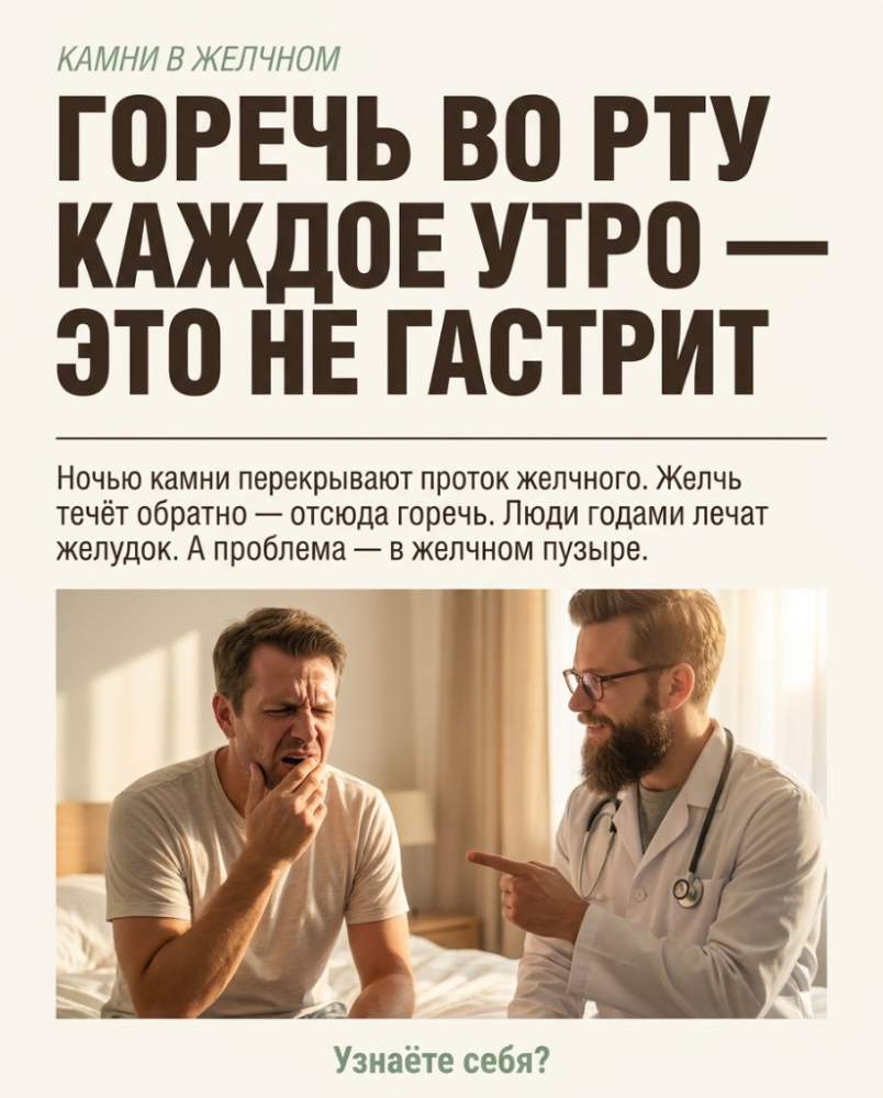 Горечь во рту