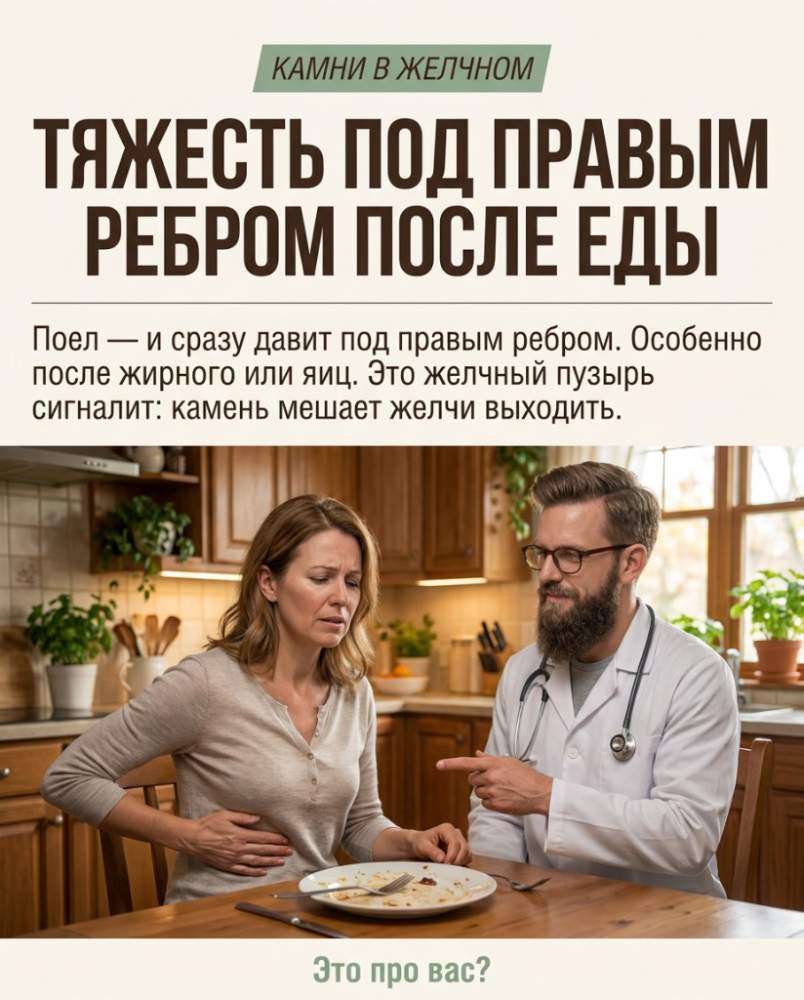 Тяжесть под ребром
